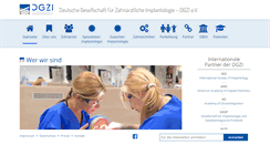 Desktop Screenshot of dgzi.de